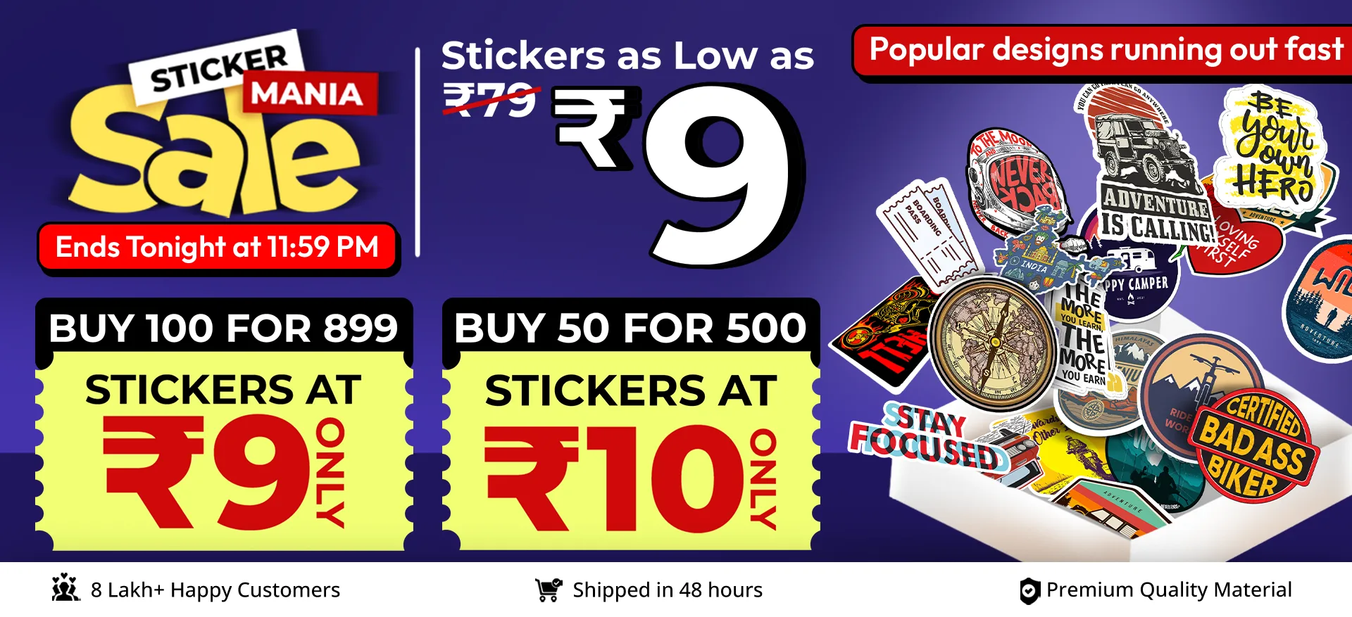 Premium Stickers That Stick Forever