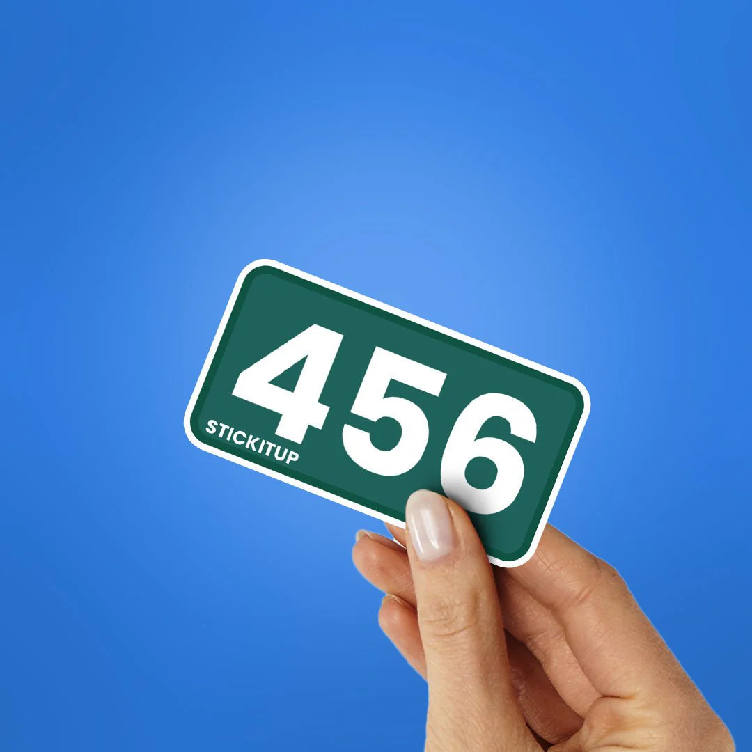 456 Sticker - Image 2