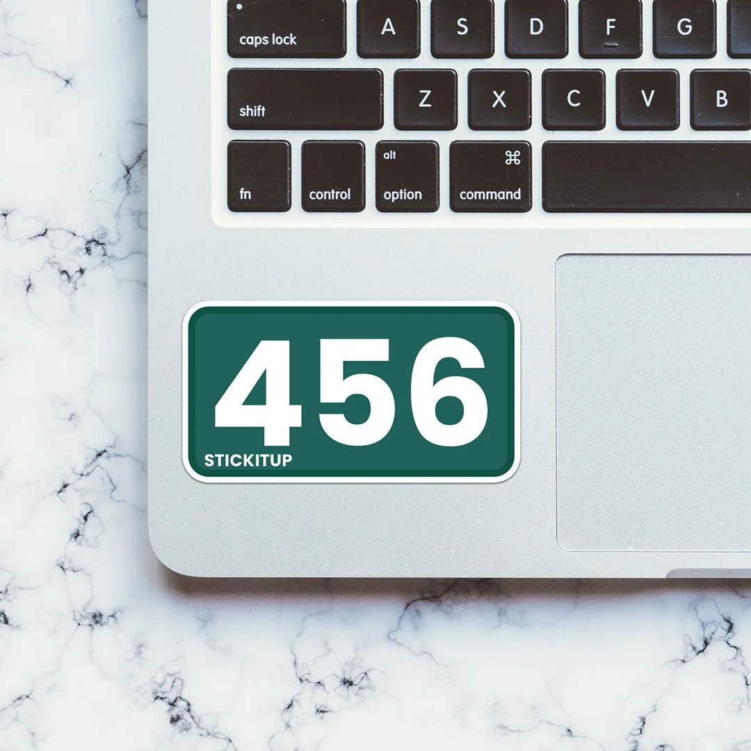 456 Sticker - Image 4