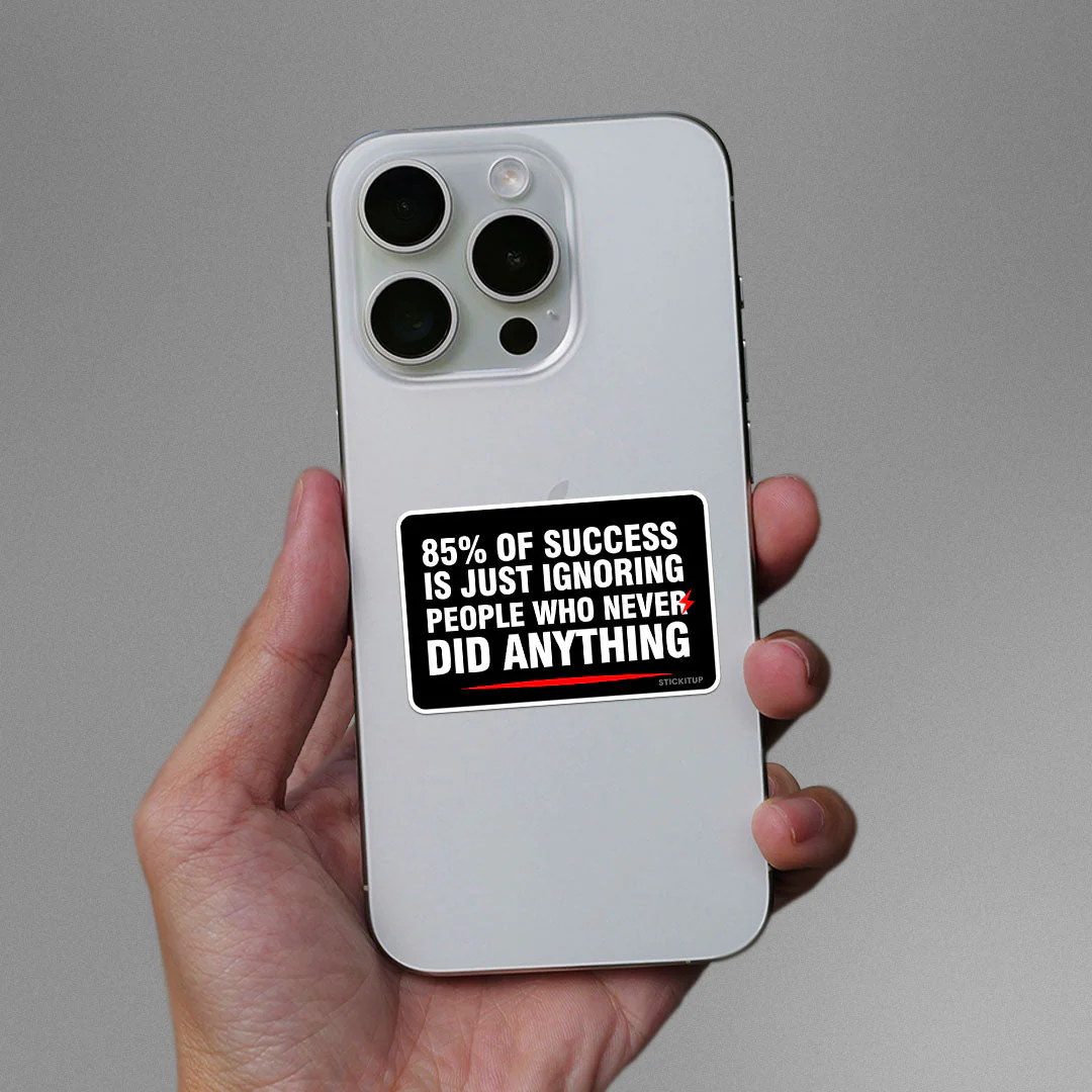 85 Of Success Sticker - Image 3
