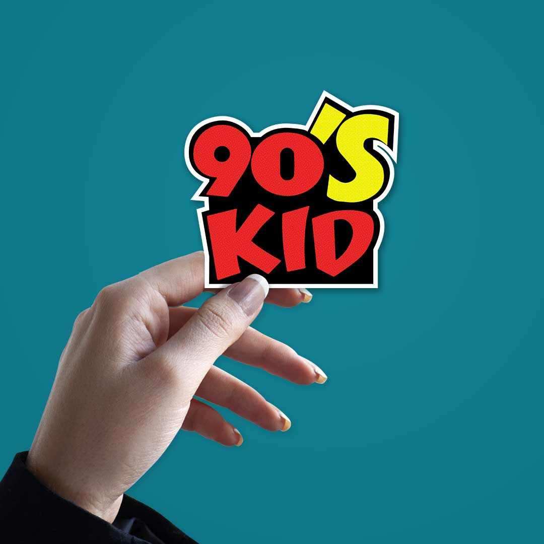 90's Kid Sticker - Image 2