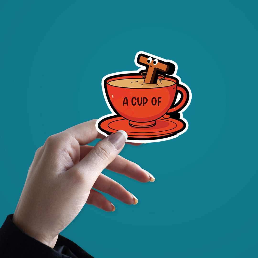 A cup of tea Sticker - Image 3