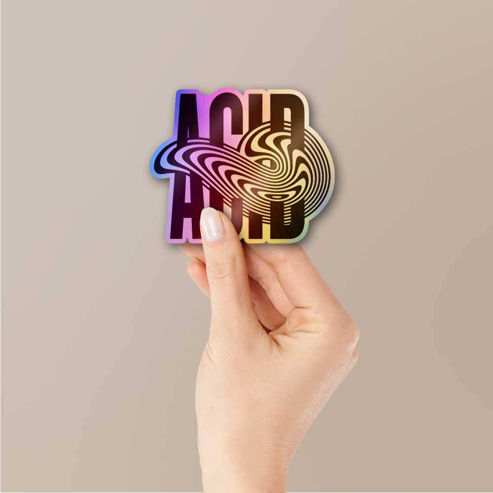 Acid Holographic Sticker - Image 2