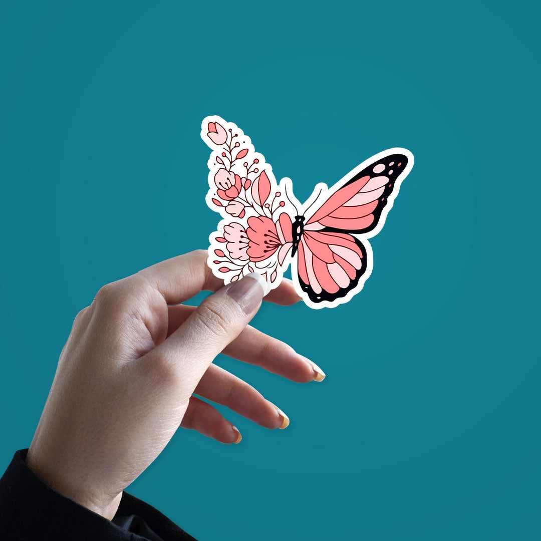 Aesthetic Butterfly Sticker - Image 2