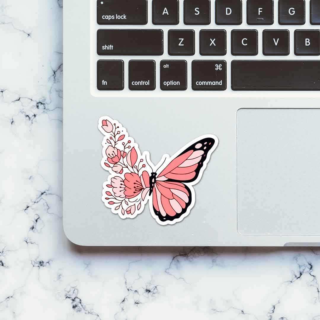 Aesthetic Butterfly Sticker - Image 4