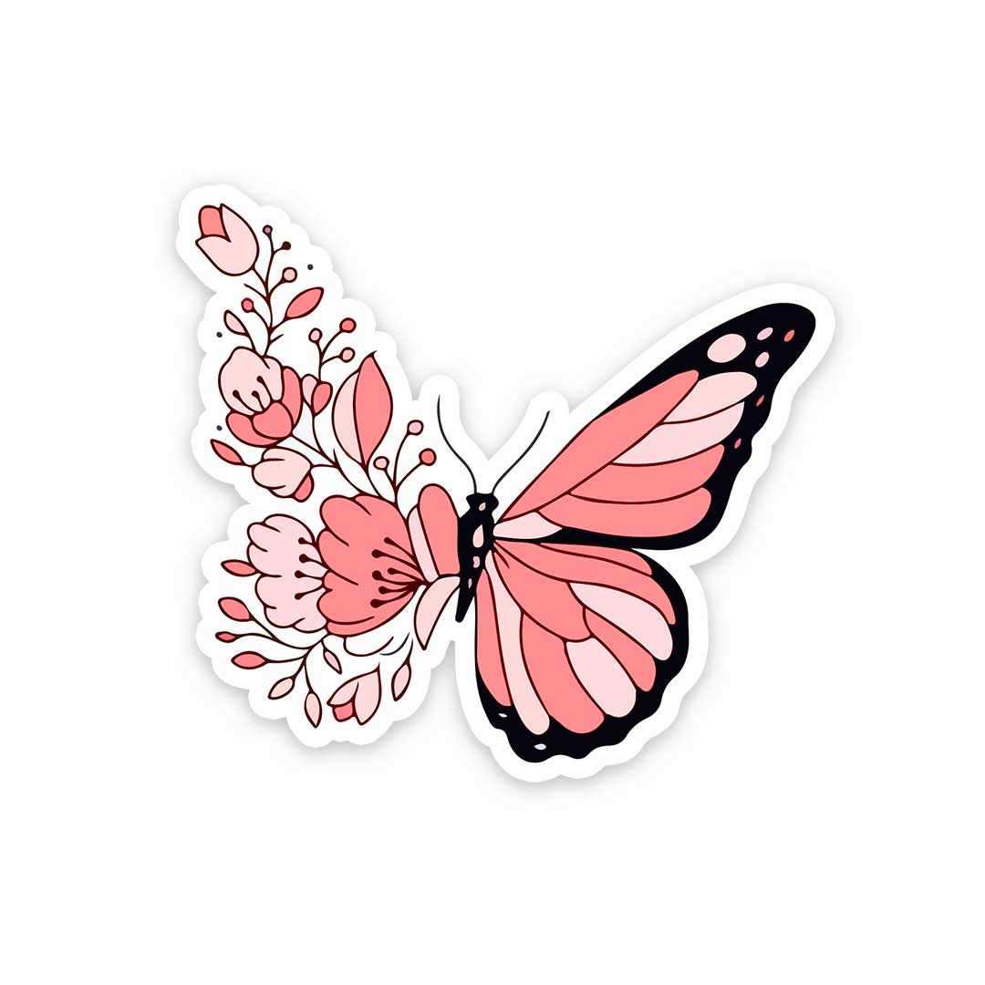 Aesthetic Butterfly Sticker - Image 5