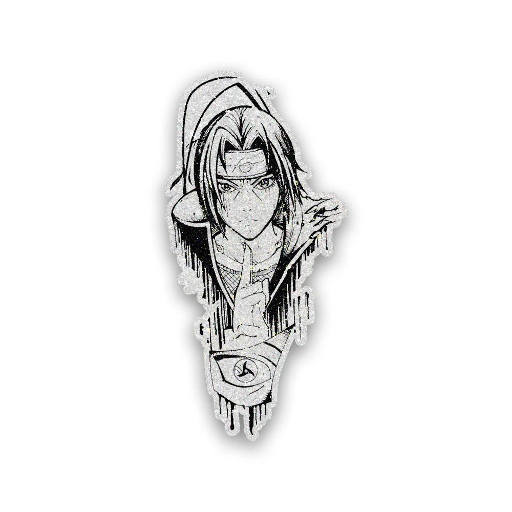 Itachi Glitter Sticker