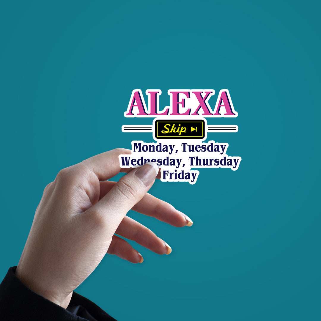 Alexa Skip Stickers - Image 2