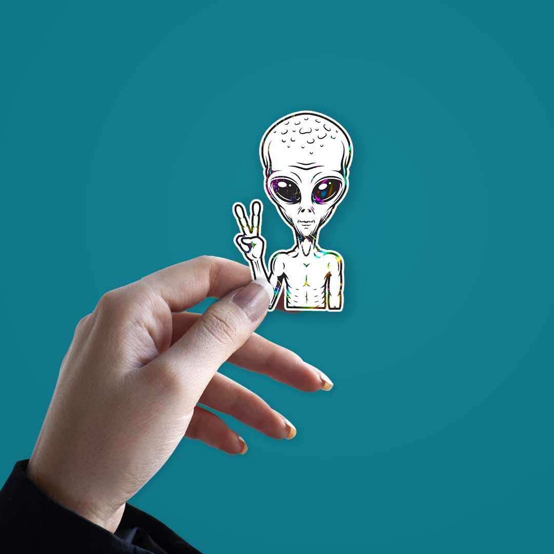 Alien sticker - Image 2