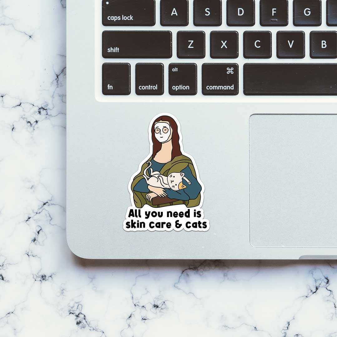 All You Need Is Skin Care & Cat Sticker - Image 5