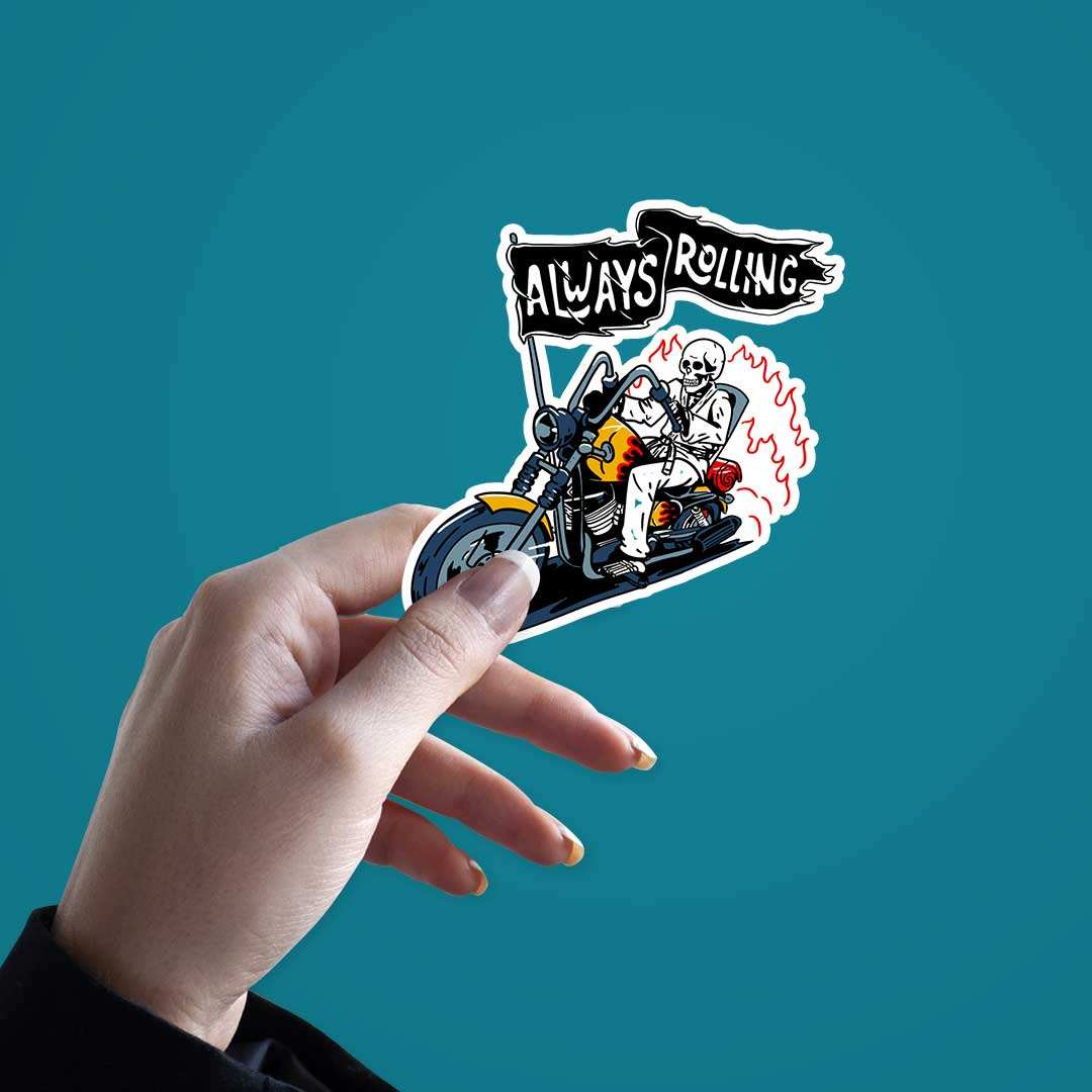 Always Rolling Sticker - Image 3