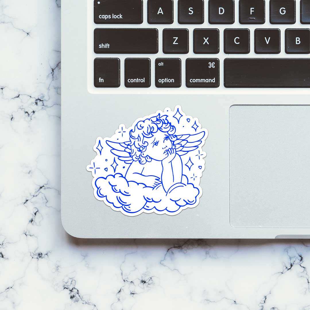 Angel Wings Baby Sticker - Image 4
