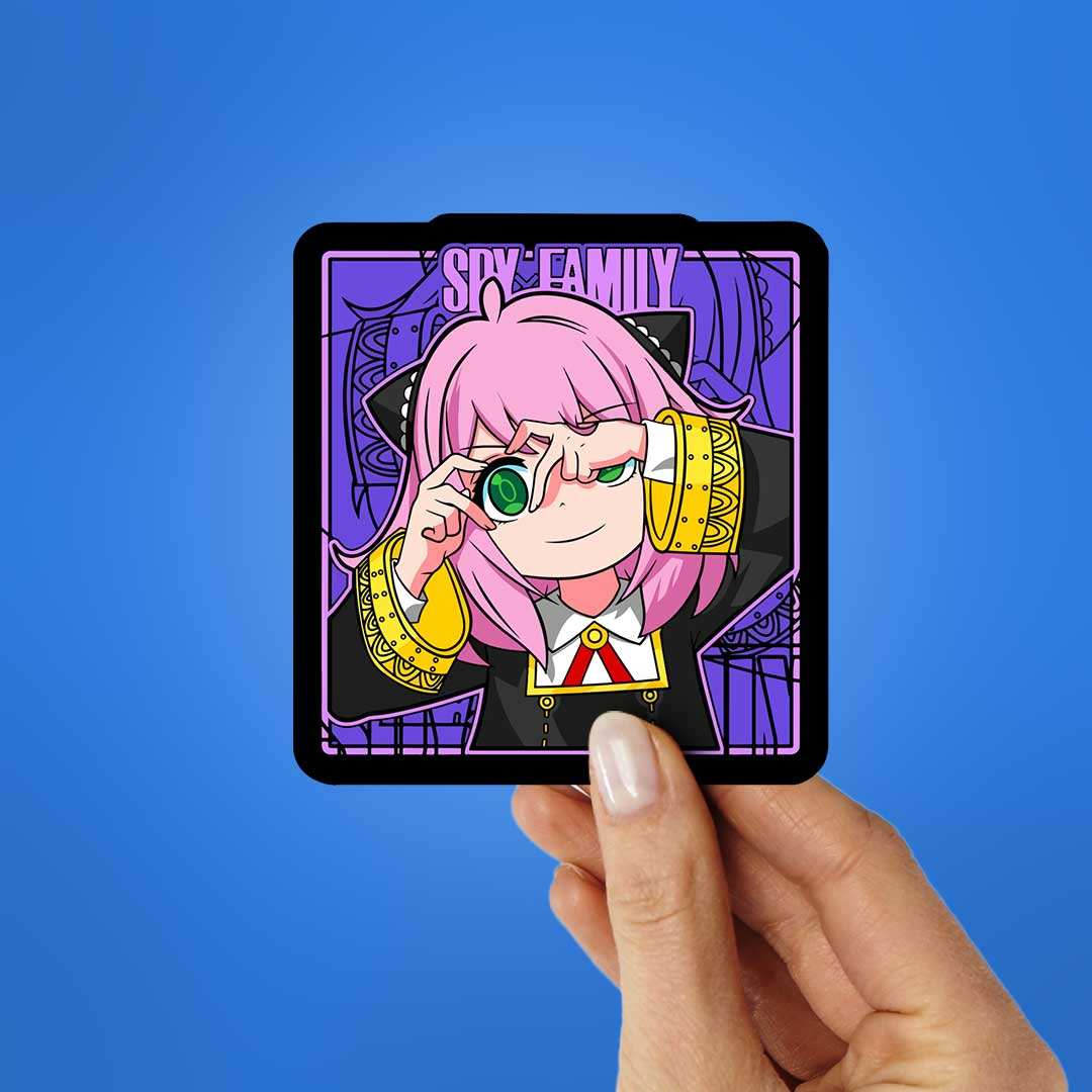 Anya Spyxfamily Sticker - Image 2