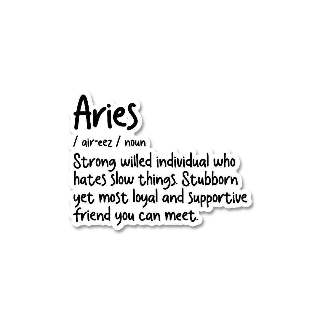 Aries Sticker - Image 2