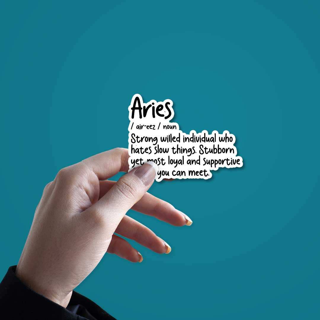 Aries Sticker - Image 3