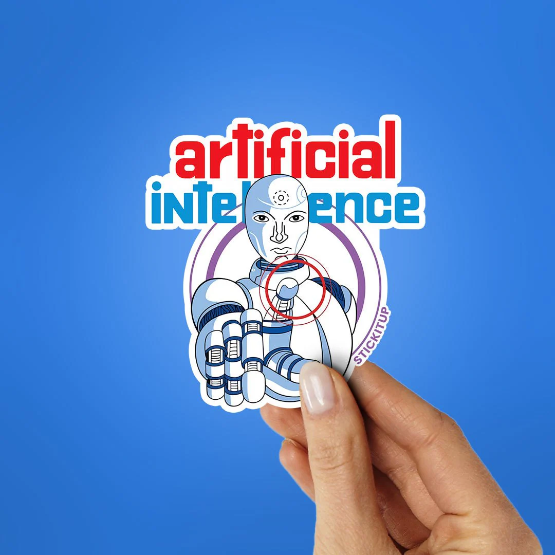 Artificial Intelligence Sticker - Image 2