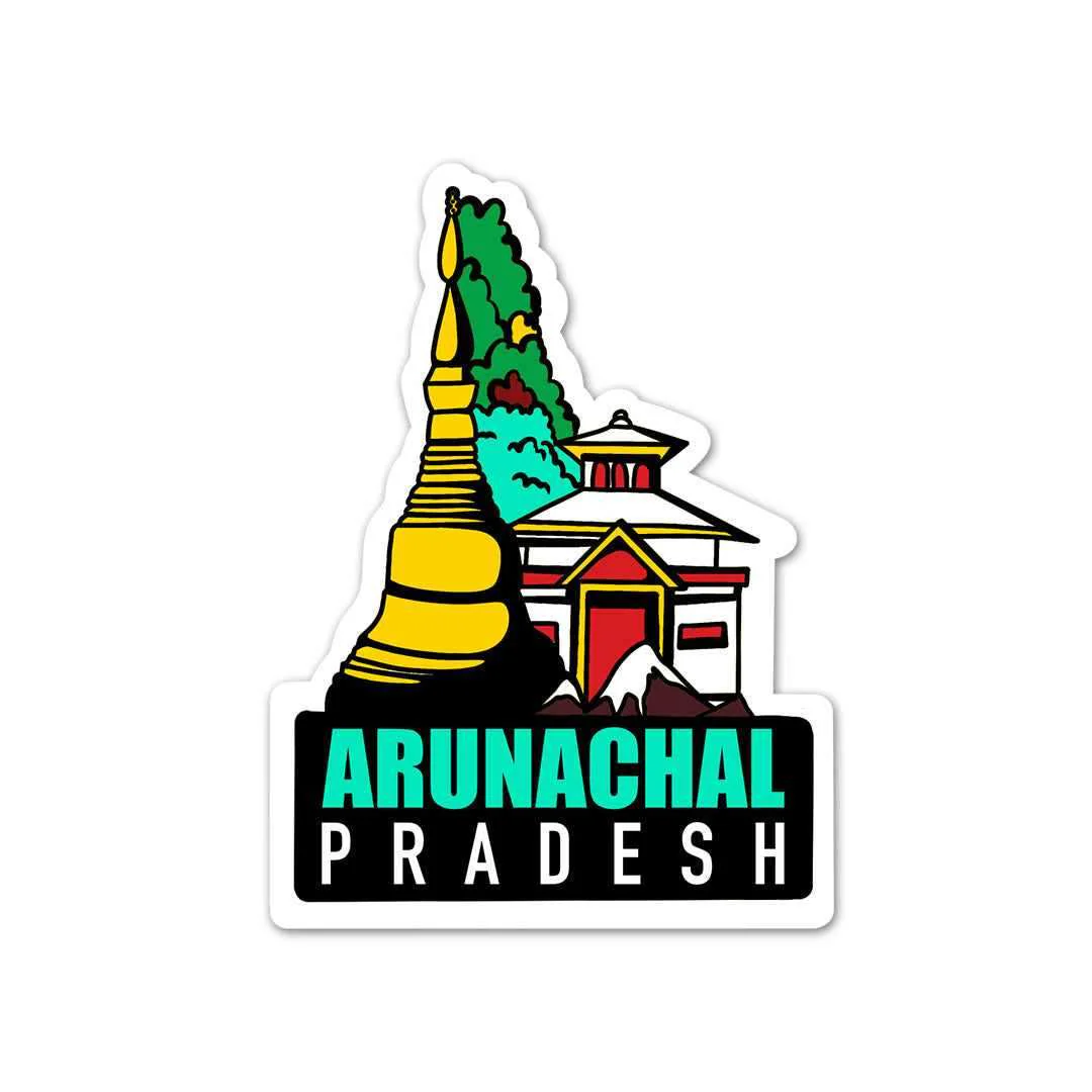 Arunachal Pradesh Sticker - Image 2