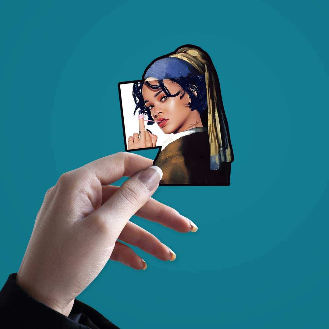 Bad Gal Ri Sticker - Image 3