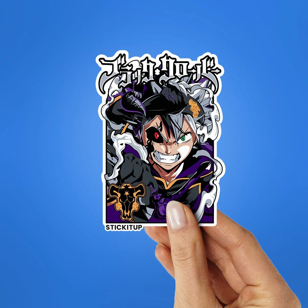 Asta The Devil Mode Sticker - Image 2
