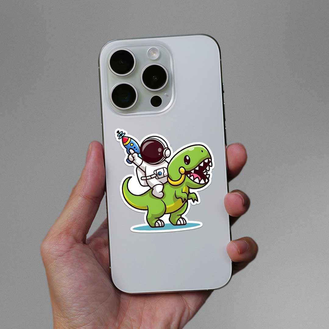 Astro Dino Sticker - Image 3