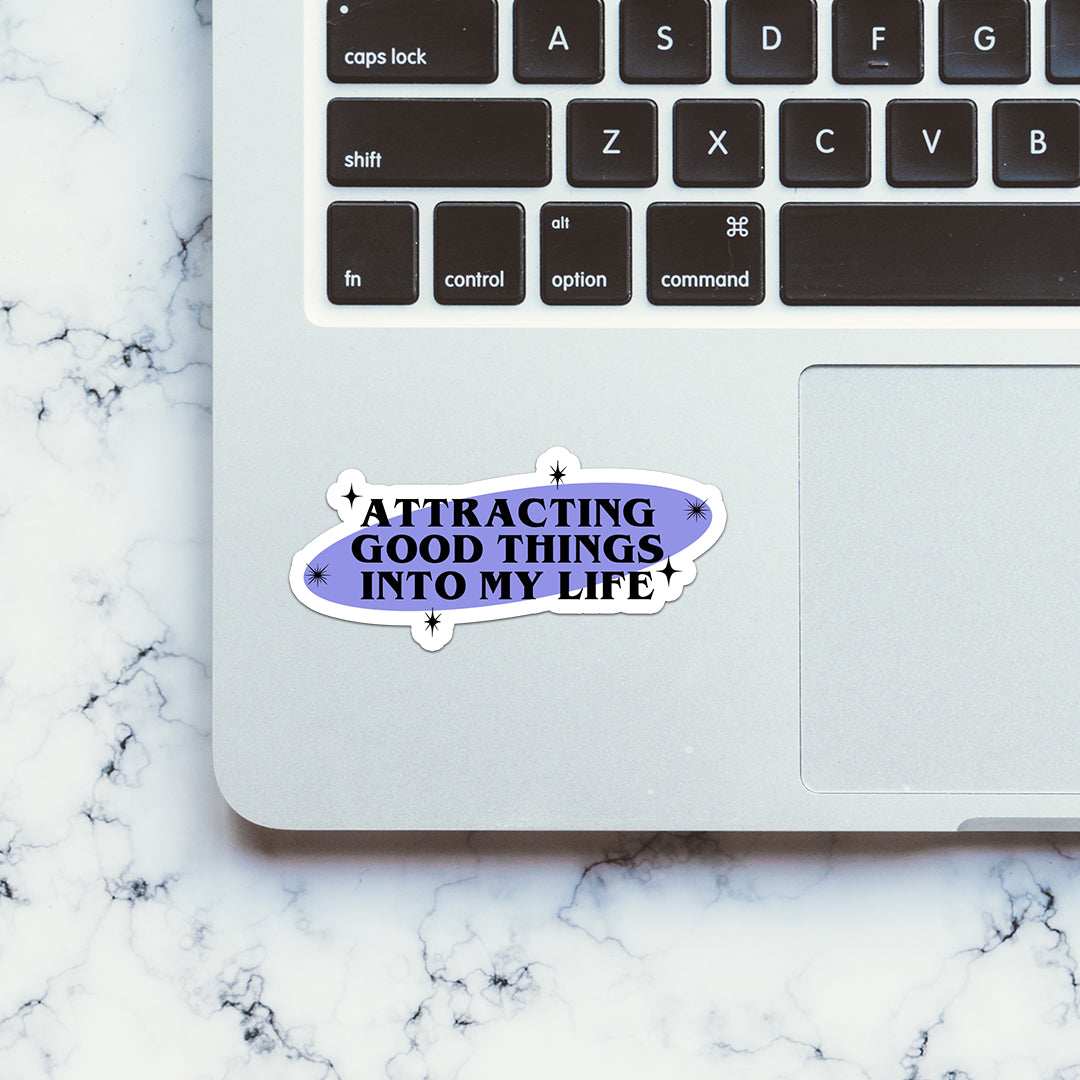 Attracting Good Things Sticker - Image 4