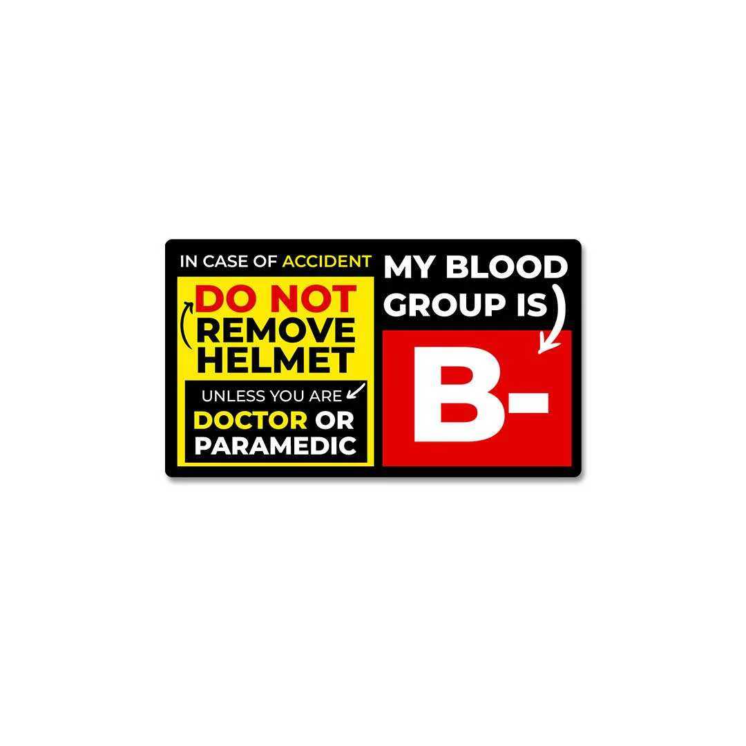 B Negative Sticker - Image 2