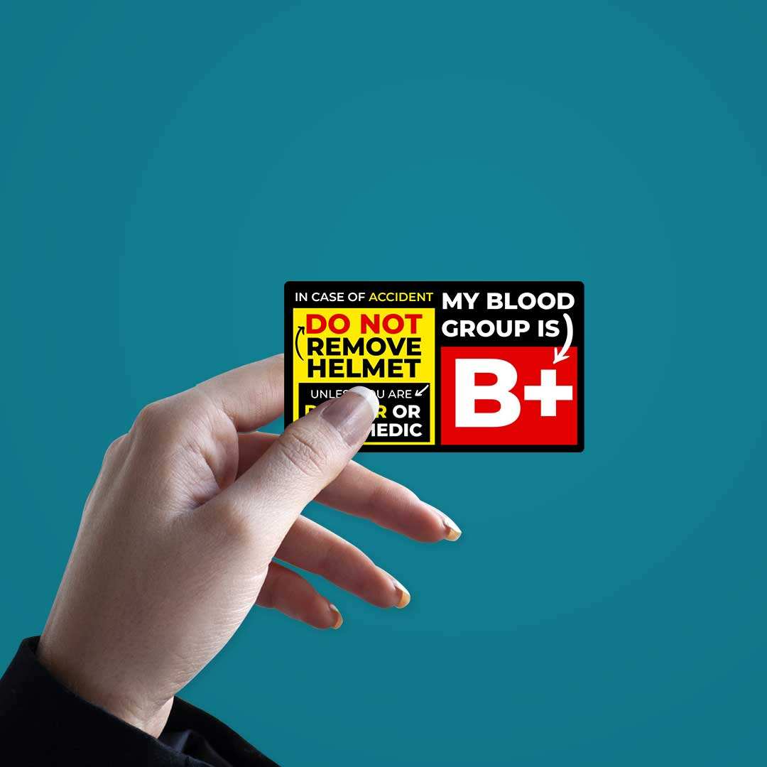 B Positive Sticker - Image 3