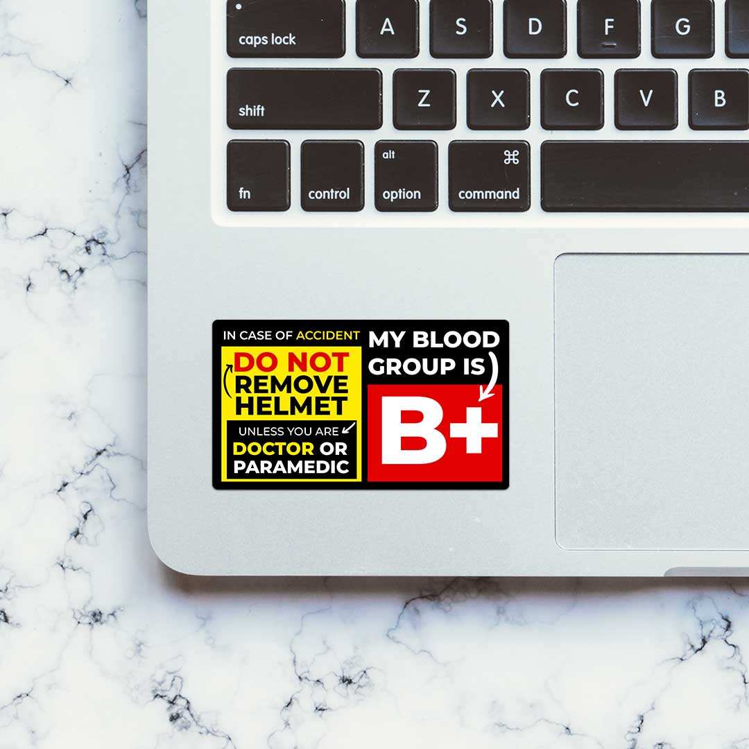 B Positive Sticker - Image 5