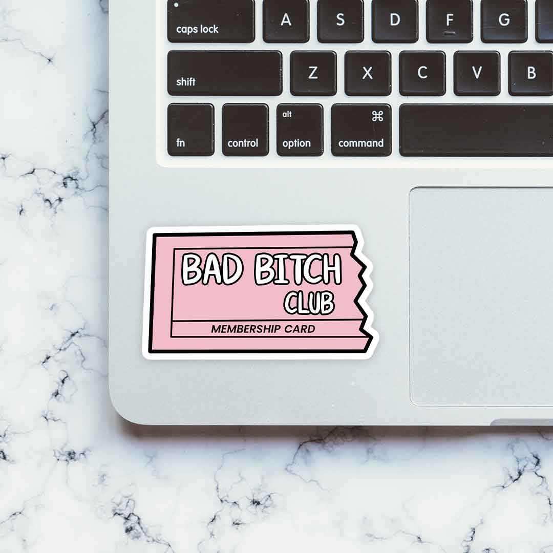 Bad B*tch Club Sticker - Image 5