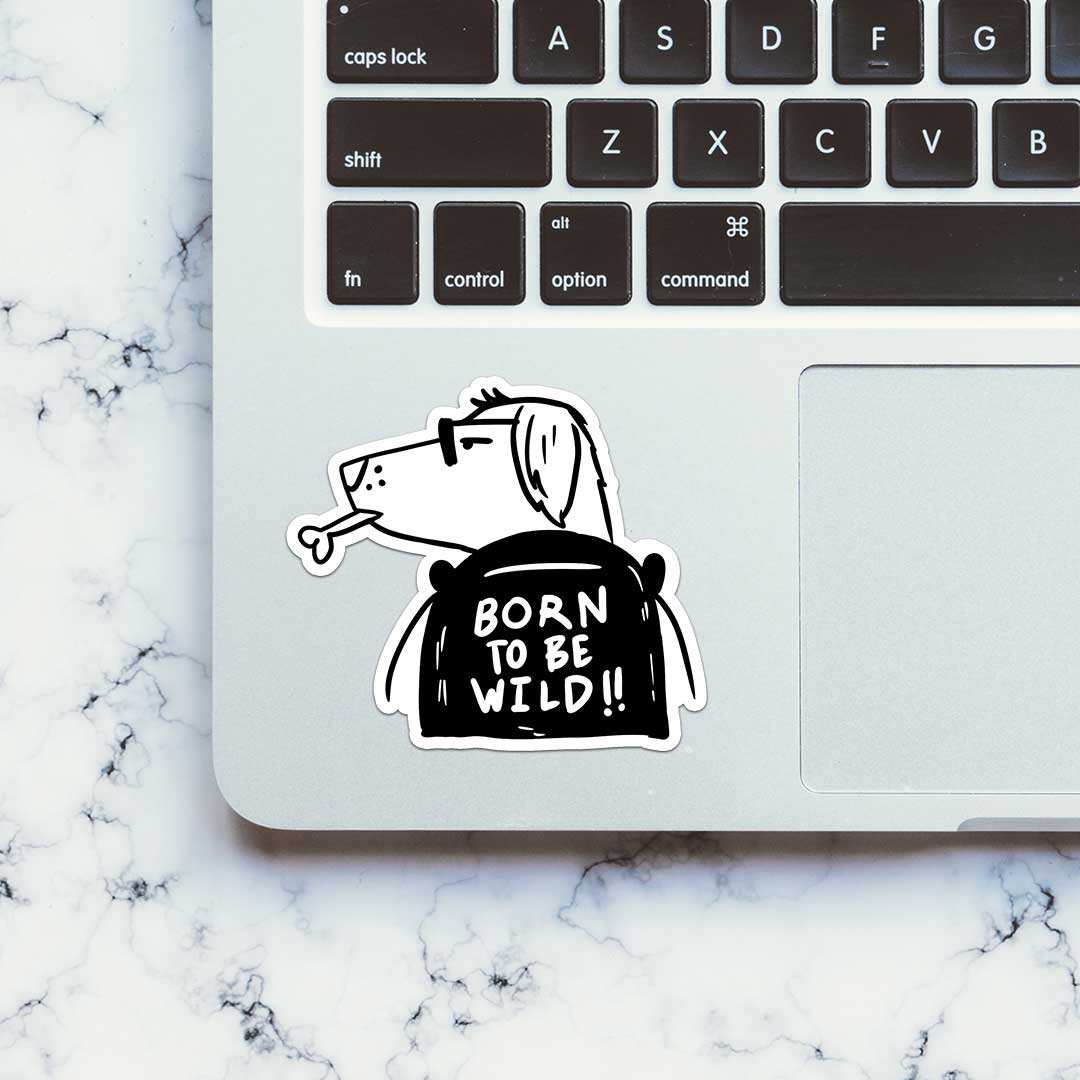 Born To Be Wild Sticker - Image 5