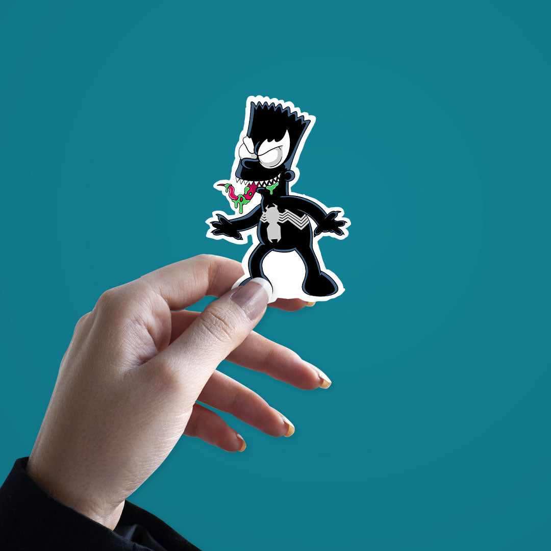 Bart Venom Sticker - Image 3