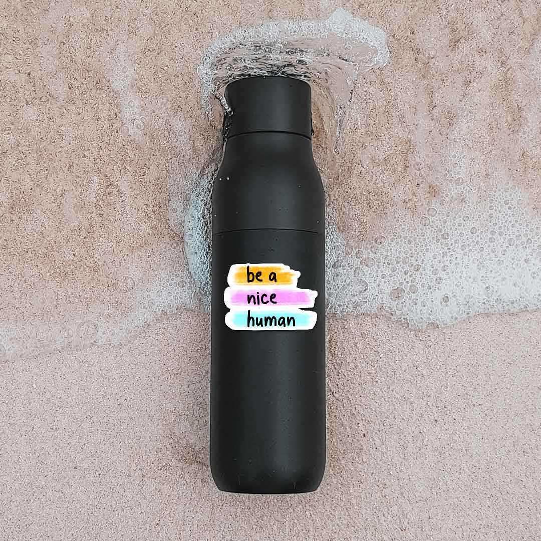 Be a nice human Sticker - Image 3