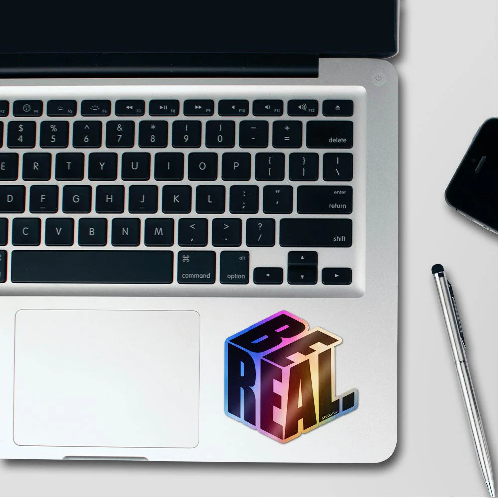 Be Real Holographic Stickers - Image 3