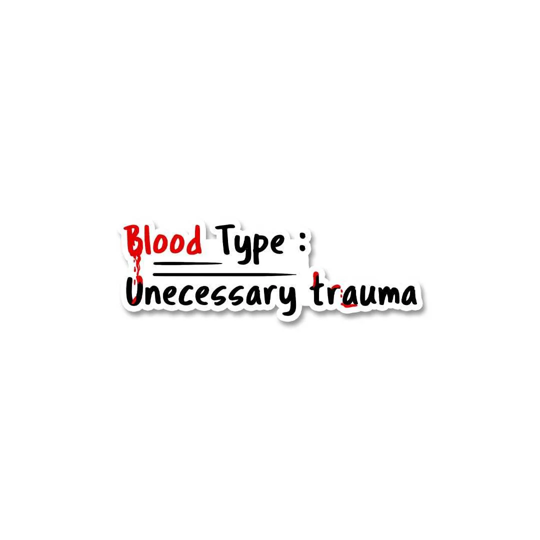 Blood Type Sticker - Image 2