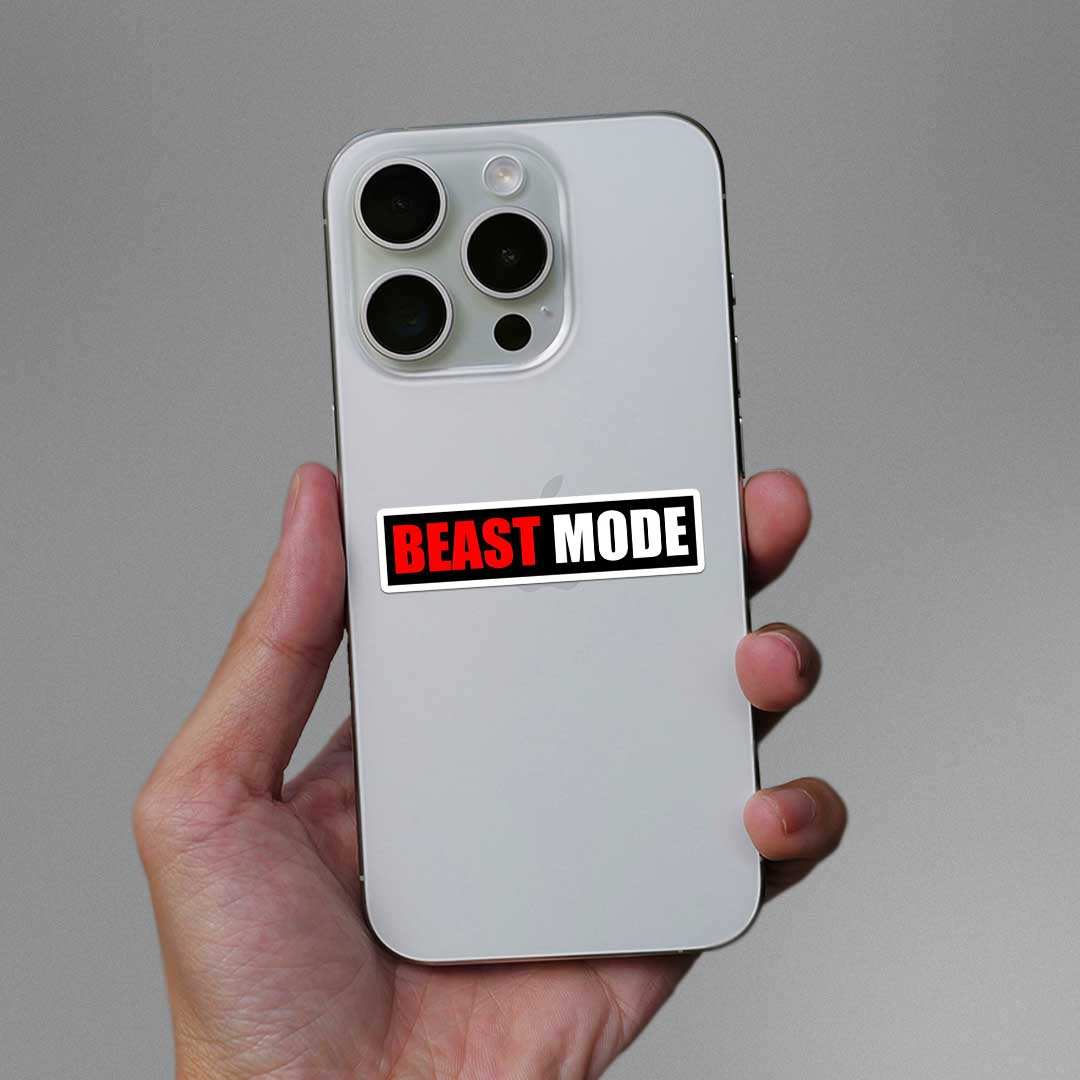 Beast Mode Sticker - Image 3
