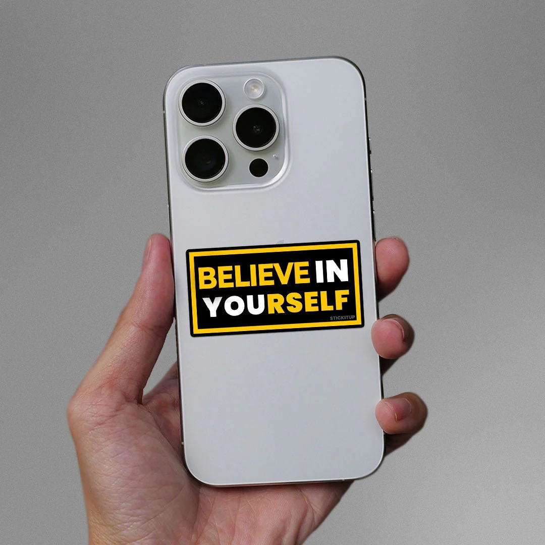 Believe In Yourself Sticker - Image 3