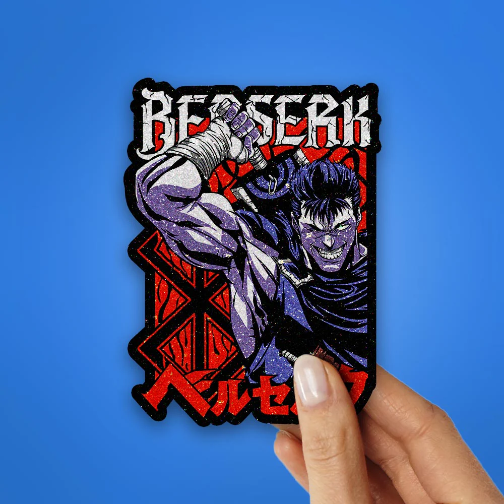 Berserks Glitter Sticker - Image 2