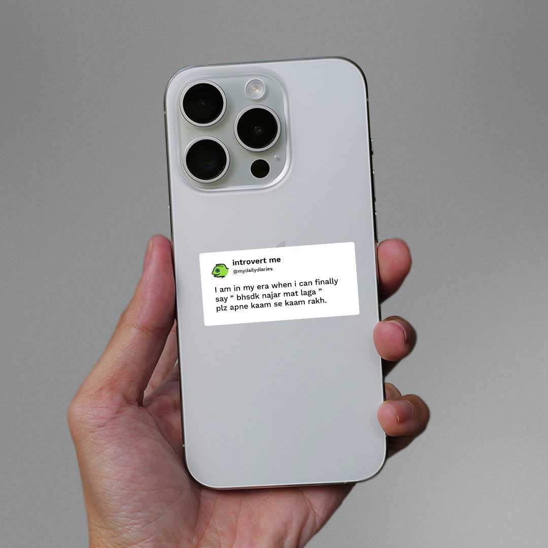 Bhsdk Najar Mat Laga Sticker - Image 3