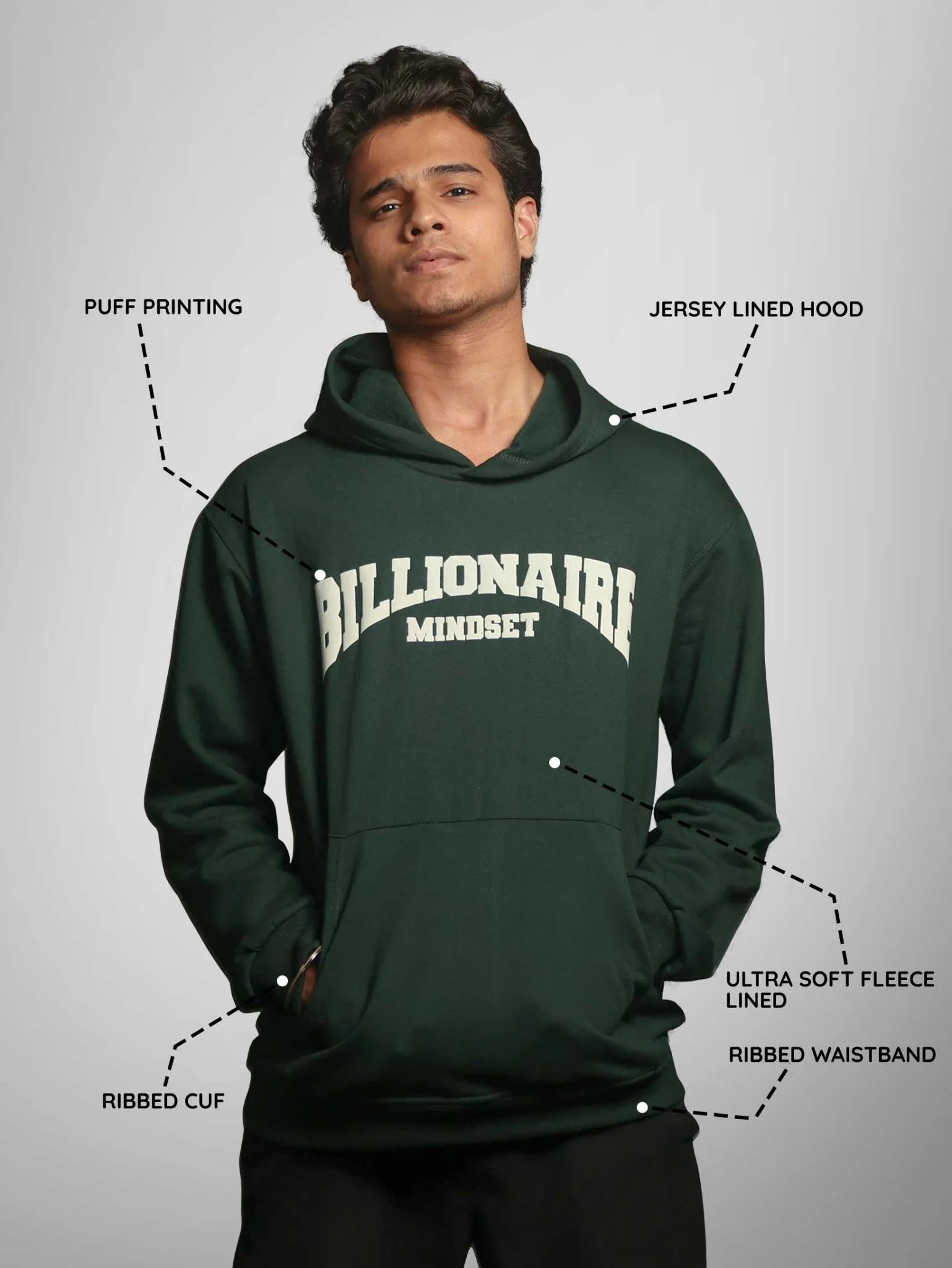 BILLIONAIRE MINDSET HOODIE - Image 5