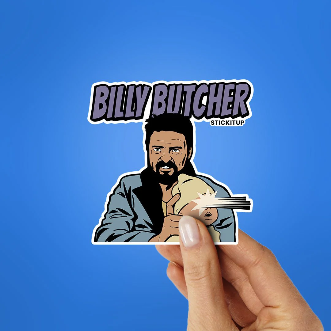 Billy Butcher Sticker - Image 2