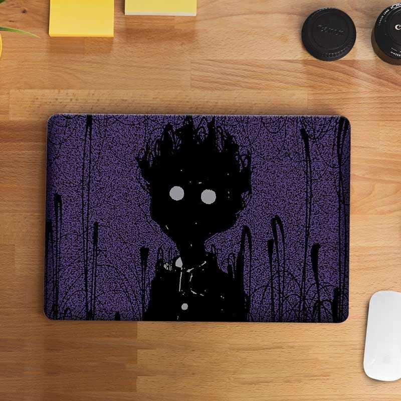 Black Guy with White Eyes Laptop Skin