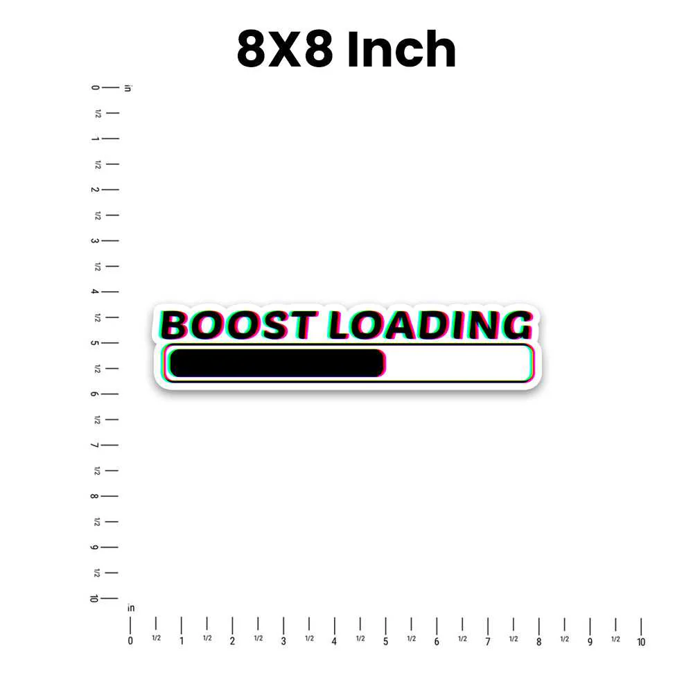 Boost Loading Bumper Sticker - Image 5