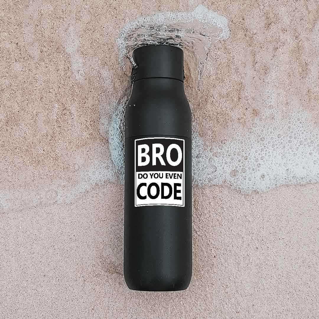 BRUH, Do you even code? Sticker - Image 3