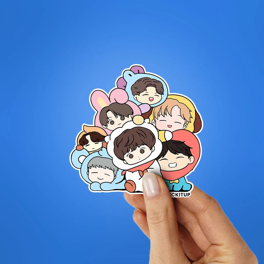 BTS Chibi 2.0 Sticker - Image 2