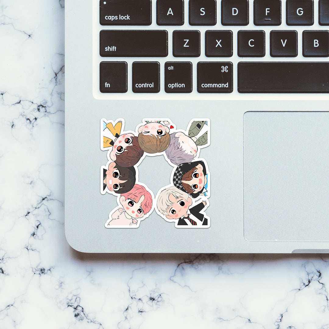 Bts Chibi Sticker - Image 5