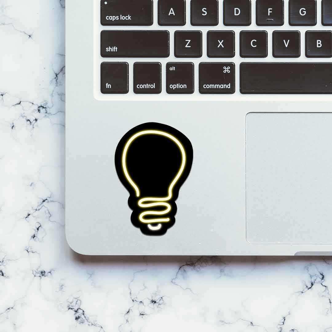 Neon Bulb Sticker - Image 4