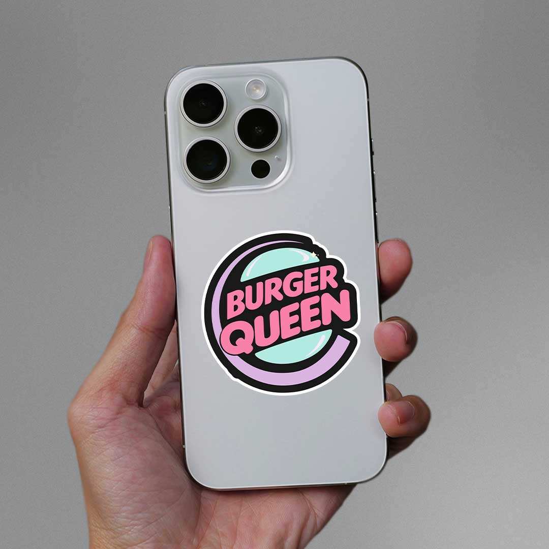 Burger Queen Sticker - Image 3