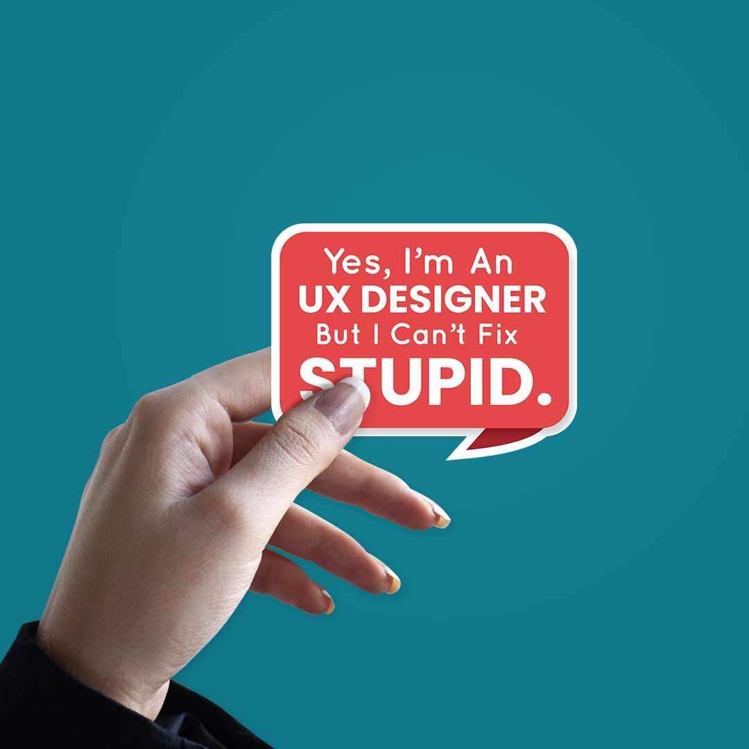 But I can't fix STUPID Sticker - Image 2