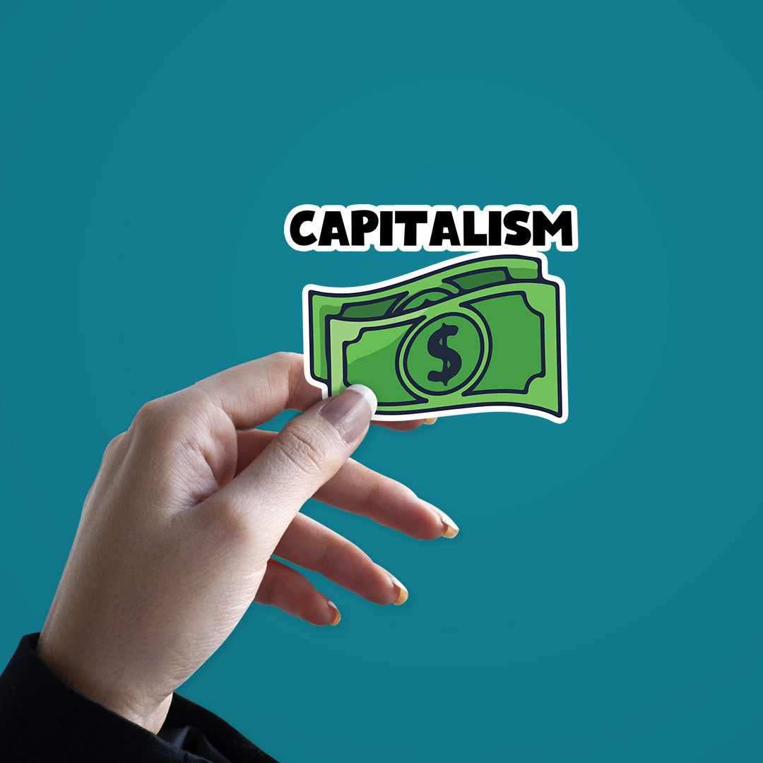 Capitalism Sticker - Image 3