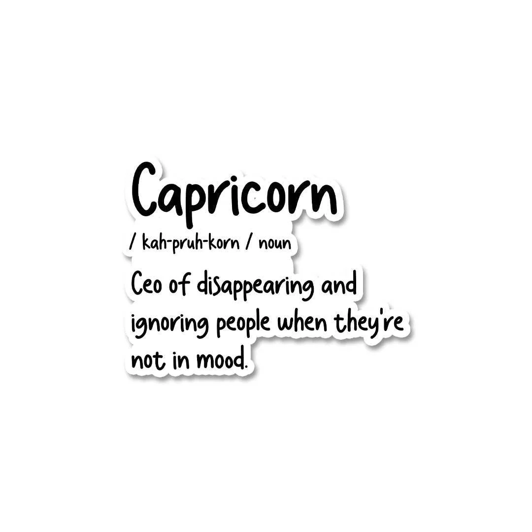 Capricorn Sticker - Image 2